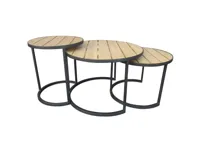 Vita Bijzettafels Nesting Set van 3 stuks - thumbnail