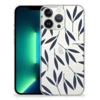 iPhone 13 Pro Max | TPU Case | Leaves Blue - thumbnail