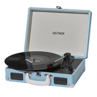 Denver VPL-120 USB-platenspeler Blauw - thumbnail