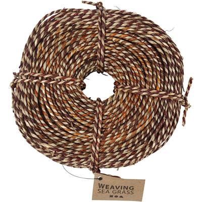 Creativ Company Zeegras, dikte 3,5-4 mm, ca. 80 m, bruin, 500 gr/ 1 bol