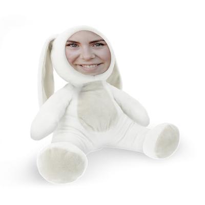 ItsieMe Knuffel met foto hoofd - 43 cm