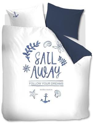 Rivièra Maison Rivièra Maison Dekbedovertrek Sail Away Blauw 200x200/220 cm