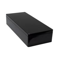 Hammond Electronics 1590ZGRP263BK Universele behuizing 600 x 250 x 120 Polyester Zwart 1 stuk(s) - thumbnail