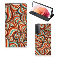 Samsung Galaxy S21 | Bookcase | Retro - thumbnail