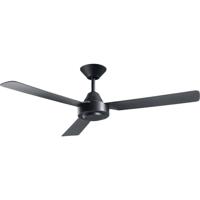 Bayside Calypso Plafondventilator 45 W (Ø x h) 1220 mm x 310 mm Zwart Met wandschakelaar - thumbnail