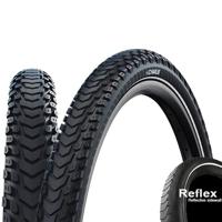 Schwalbe Marathon mondial pro - folding - addix - v-guard - 28x2.25 - black + reflex - thumbnail