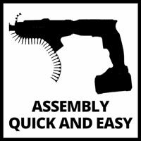 Einhell Magazine Attachment 4259955 Droogbouw accuschroevendraaier - thumbnail