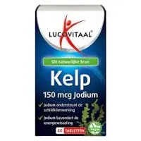 Lucovitaal Pure Kelp Jodium Tabletten - thumbnail