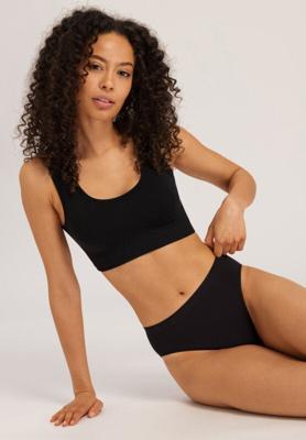 HANRO Lingerie Touch FeelingCrop Top PADDED zwart 071806