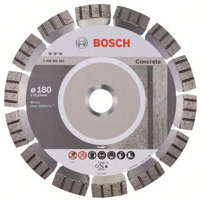Bosch Accessories 2608602654 Bosch Power Tools Diamanten doorslijpschijf Diameter 180 mm 1 stuk(s) Bosch Accessories 2608602654 Bosch Power Tools Diamanten doorslijpschijf Diameter 180 mm 1 stuk(s)