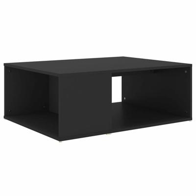 Salontafel 90x67x33 cm spaanplaat zwart Salontafel 90x67x33 cm spaanplaat zwart