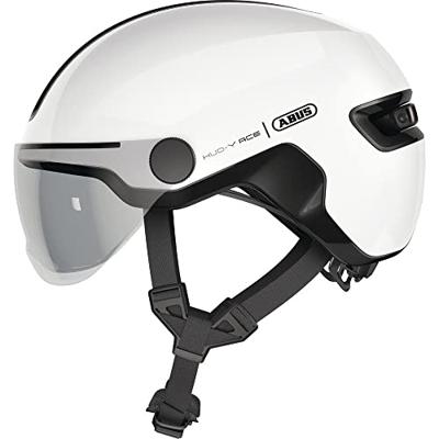 Abus helm hud-y ace shiny white m 54-58cm Abus helm hud-y ace shiny white m 54-58cm