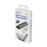 LogiLink UA0385 USB-C dockingstation Geschikt voor merk (dockingstation): Apple USB-C Power Delivery - thumbnail