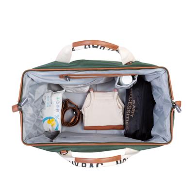 Luiertas Mommy Bag CHILDHOME groen