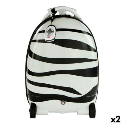 Trolley Rugzak Rastar Kinderen Radiografische besturing Zebra 2,4 GHz 34 x 48 x 27,5 cm (2 Stuks) Trolley Rugzak Rastar Kinderen Radiografische besturing Zebra 2,4 GHz 34 x 48 x 27,5 cm (2 Stuks)