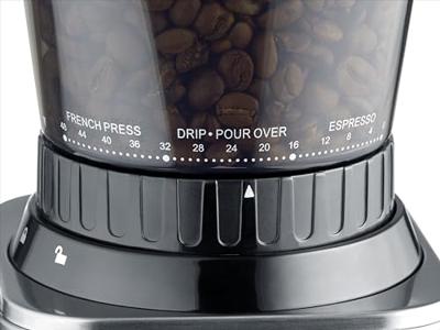 Caso Barista Chef Koffiemolen Grijs Caso Barista Chef Koffiemolen Grijs
