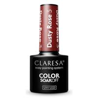 Claresa uv/led gellak 5ml dusty rose 3 - thumbnail