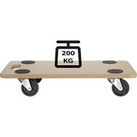 TOOLCRAFT TO-6811791 EWSU1012-575 Transportroller MDF Laadvermogen (max.): 200 kg 582 mm x 291 mm x 110 mm - thumbnail