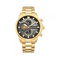 Police PEWGK0039208 Gouden Heren horloge - thumbnail