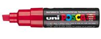 Uni-Posca Posca marker, afm pc-8k, lijndikte 8 mm, breed, rood, 1 stuk - thumbnail