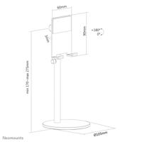 Neomounts Telefoon Stand DS10-200SL1 Telefoonhouder Zilver - thumbnail