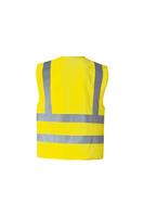 Korntex KX140 Hi-Vis Safety Vest With 4 Reflective Stripes Hannover - Signal Yellow - L - thumbnail