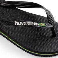 Havaianas - Brasil Logo black black Rubber Unisex - thumbnail