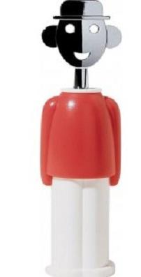 Alessi Alessandro M. Kurkentrekker rood/wit