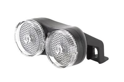 Buzaglo Ikzilight koplamp dobbel 2xled zwart met bracket