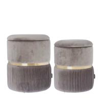 Riverdale Opbergpoef Set Elena - thumbnail