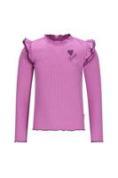 B.Nosy winter top meisjes - paars - Tonya - ruffles - thumbnail