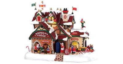 Kersthuisje Kringle's cottage with 4,5V adaptor LEMAX - Lemax Kersthuisje Kringle's cottage with 4,5V adaptor LEMAX - Lemax