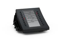 Snom D3 uitbreidingsmodule voor D3xx telefoons, hoge resolutie display met achtergrondverlichting, 18 programmeerbare zelf-labeling en LED-knoppen, plug and play, USB, Zwart, 00004327 - thumbnail
