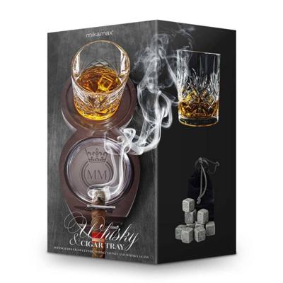 Whiskey en sigaar cadeauset