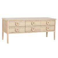 Tv-meubel Home ESPRIT Natuurlijk 120 x 40 x 50 cm - thumbnail