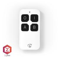 Nedis zbrc10wt smart afstandsbediening zigbee 4 knoppen inclusief accu wit - thumbnail