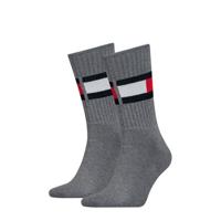 Tommy Hilfiger Flag Middle Grey Melange1-pack-35/38 - thumbnail