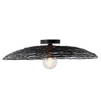 QAZQA Oosterse plafondlamp zwart 60 cm - Glan - thumbnail
