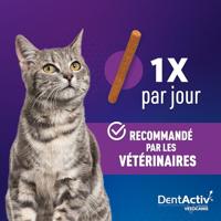 DentActiv - 10 Sticks - VETOCANIS - Mondhygiëne met kip voor katten - thumbnail