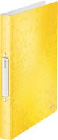 Leitz WOW ringmap, uit PP, ft A4, geel - thumbnail