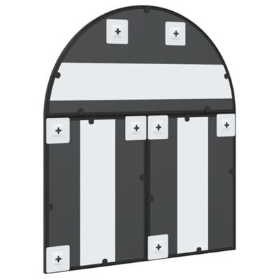 VidaXL Wandspiegel boog 60x70 cm ijzer zwart VidaXL Wandspiegel boog 60x70 cm ijzer zwart