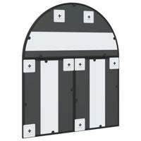 VidaXL Wandspiegel boog 60x70 cm ijzer zwart - thumbnail