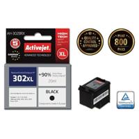 Activejet AH-302BRX inkt (vervanging HP 302XL F6U68AE; Premium; 20 ml; zwart) - thumbnail