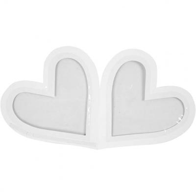 Creativ Company Harten lijst karton 18x18cm, 16st.