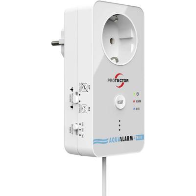 Protector 15021 WA-11 Watermelder met WiFi-alarmdoorschakeling Met externe sensor werkt op het lichtnet Protector 15021 WA-11 Watermelder met WiFi-alarmdoorschakeling Met externe sensor werkt op het lichtnet