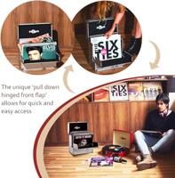 Retro Musique KXRM 03 platenkoffer zwart - thumbnail