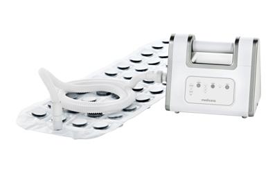 Medisana borrelende badmat - L 120 cm x d 36 cm - elektrische -570 watt - massage/borrelsfunctie op 3 niveaus - thumbnail