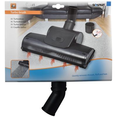 Scanpart turboborstel 32+35mm Borstel Zwart