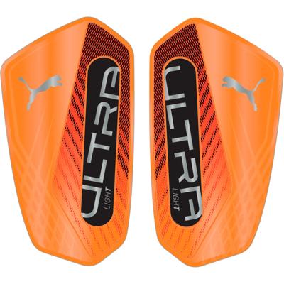 PUMA Ultra Light Sleeve Scheenbeschermers Oranje Zilver Zwart PUMA Ultra Light Sleeve Scheenbeschermers Oranje Zilver Zwart