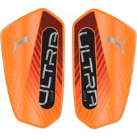 PUMA Ultra Light Sleeve Scheenbeschermers Oranje Zilver Zwart - thumbnail